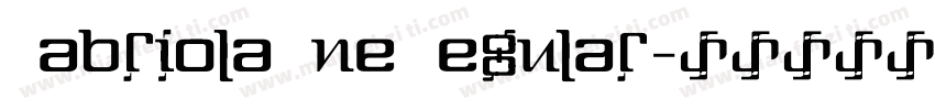 Gabriola One Regular字体转换